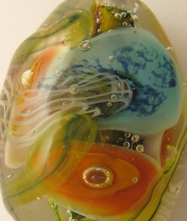 Detail of Jellyfish in its Garden