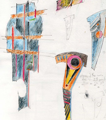 Sketch book page