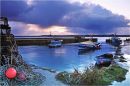 Clearing Rain , Beadnell Harbour Northumberland