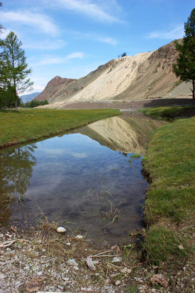 Reflections, Altai Mountains. Russia