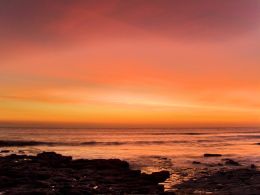Sunset, Nash Point