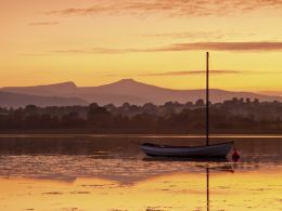 Sunset 3,Llangorse Lake.