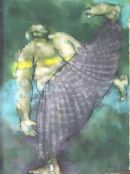 a fat kickboxer