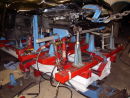 The full range of body repair from 924 to 997 using Celette bracket jig, the only system recommended by Porsche.