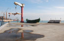 FOUR CRANES AFTER RAIN   (2009)
