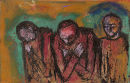 Broken heart. 2005. Indian ink and pastel on paper. 20 x 13.5cm. £145