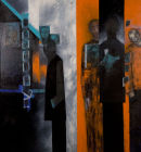 In Shadow.
2005/7. oil on canvas. 161 x151cm. £3000