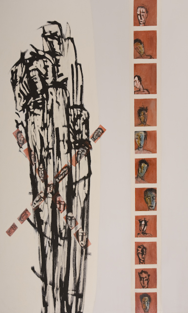 Container Series 6. oil and indian ink on canvas. 178cm x 110cm. 2003. �1750
