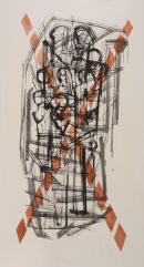 Container Series 2. oil and indian ink on canvas. 177cm x 96cm. 2003. £1750
