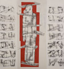 Container Series 7. oil and indian ink on canvas. 144cm x 134cm. 2008 £2500