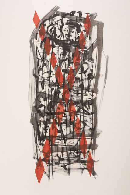Container Series 4. oil and indian ink on canvas. 175cm x 113cm. 2003. �1750