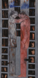Scapegoats. oil on canvas. 135cm x 77cm. 2007 £2000