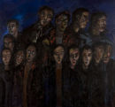 Bid for Freedom. 2000/2 oil on canvas. 133 x126cm. Private Collection.