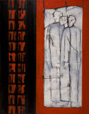 Scapegoats. oil on canvas. 135cm x 107cm 2007 £2500