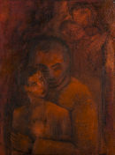 Father and Son.
2008. oil on canvas. 40 x 30cm. Private Collection