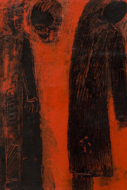 I have not turned my back on you.
2008. oil on canvas. 18 x 14cm. �150.