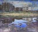 Wasteland Double - Oil on canvas 183 x 152 cm