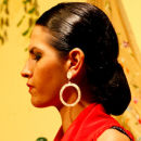 Pretty Profile of a Flamenco Dancer