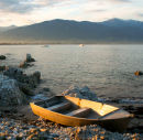 Sunset over Kaikoura