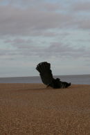 Aldeburgh Beach - Scallop Sculpture - Suffolk