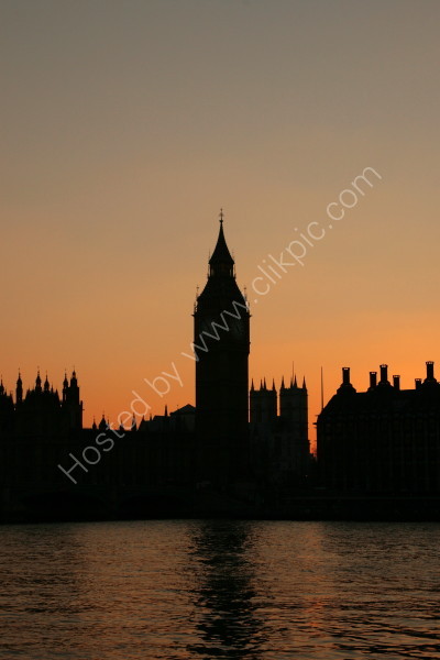 Houses of Parliament - Silhouette 2