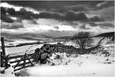 Towards Strachan In The Snow - Scolty Hill 