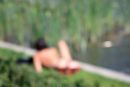 Relaxing near the water