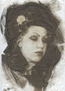 Tissue Paper Portraits 2010