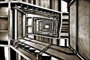 The Steel staircase...