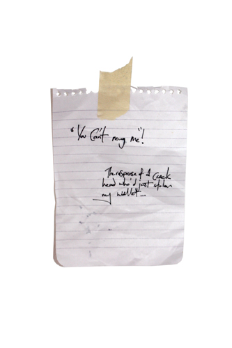 You Can't Mug Me (2009)