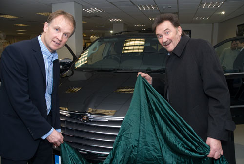 Sean O'Driscoll and Chuckle Brother launch new Car