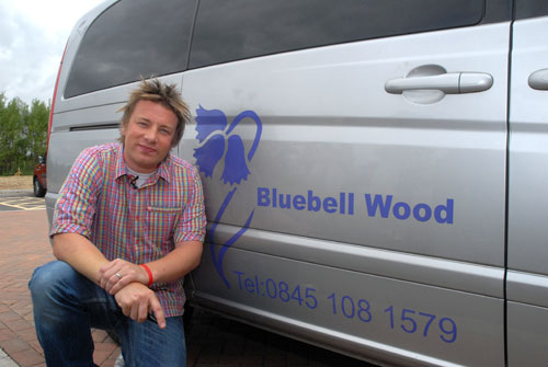 Jamie Oliver at Bluebell Wood