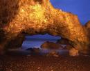 Arch near Camel Island South Shields UK