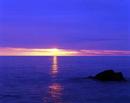 Sunrise at Frenchmans Bay, South Shields, UK 