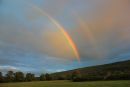 Supernumerary Rainbow with secondary bow.