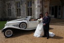 Bride and Father - Highcliffe Castle Wedding