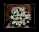 Cathy & Pauls WeddingCathy with her Bouquet