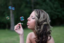 Bride - Blowing Bubbles
