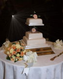 Jo & Salam's Wedding Cake)