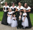Bridesmaids & Page Boys at Heather & Daniels Wedding - Gosport
