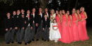 Group photo- Katherine & Stuarts Wedding - Potters Heron - Ampfield