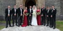 Group shot - Jodie & Jamie's Wedding - Church at Otterborne