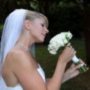 Lyndsey with Bouquet