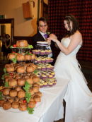 Cake & Pork Pies at Sam & Craigs Wedding