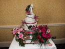 Cake at the wedding of Kellie & Jason