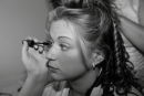 Katie getting ready