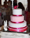 Cake at Kelly & Pauls Wedding