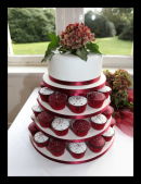 Cake at Laura & Pauls Wedding