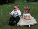 Blowing Bubbles - from Ellie & Darren's Wedding @ Dibden Golf Club.
