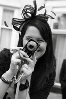 Guest taking a picture of my at Kelly & Paul's Wedding - Heathlands Hotel - Bournemouth